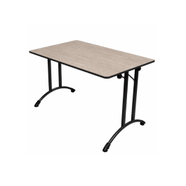 Table Alsace mélaminé 120x80cm -Hêtre Vicenza