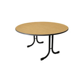 Table polyvalente Vendée mélaminée Ø150 cm