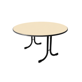 Table polyvalente Vendée mélaminée Ø150 cm