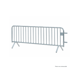 Barrière de Vauban 18 barreaux longueur 2,5m