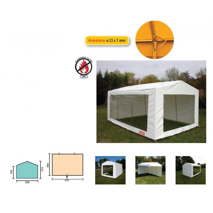 Carbet Activités 435x300xh225cm Carbet Activités 435x300xh225cm