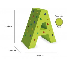 Lettre d'escalade " A "