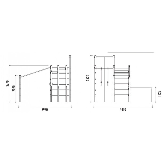 Module Gymnase extérieur