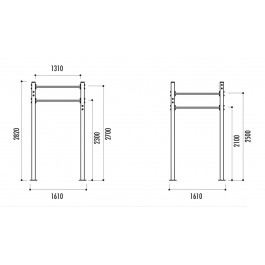 Module Barres hautes