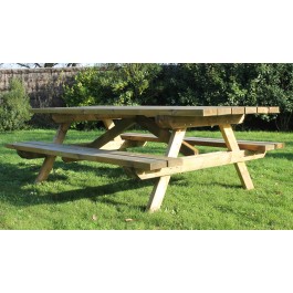 table pique nique robuste et solide