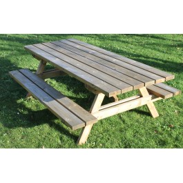 table pique nique robuste et solide