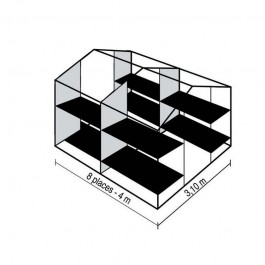 Tente de couchage 8 lits ESTEREL 8