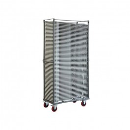 Lot de 60 chaises Palme M2 + chariot de stockage