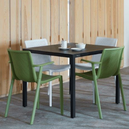 Table Barcino 90x90 cm designed by Joan Gaspar