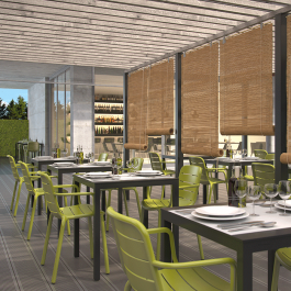 Table Barcino 70x70 cm designed by Joan Gaspar