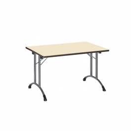 Table Alsace stratifié 160x80cm beige