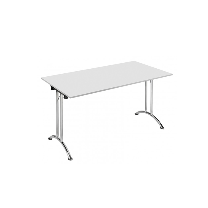Table Tivoli mélaminé 120x80cm gris