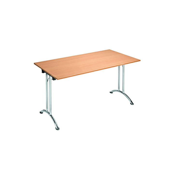 Table Tivoli mélaminé 160x80cm hêtre Table Tivoli mélaminé 160x80cm hêtre