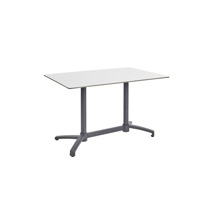 Table Kos duo 120x80 - Ezpeleta blanche