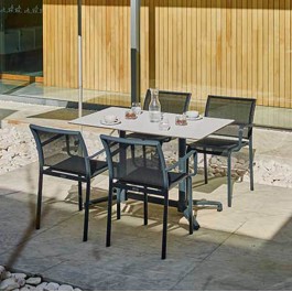Table Kos duo 120x80 - Ezpeleta terrasse