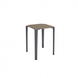 Table One carrée 60x60cm - Ezpeleta taupe