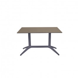 Table Quatro duo fixe 120x80cm hotellerie