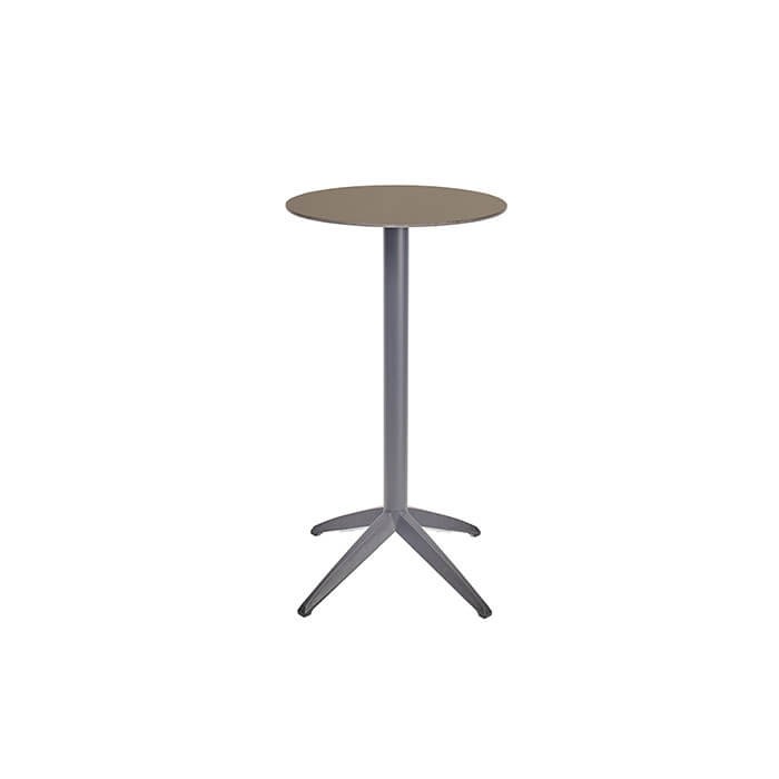 Table Quatro high fix ø60cm intérieur