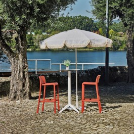 Table Quatro high fix ø60cm CHR tendance