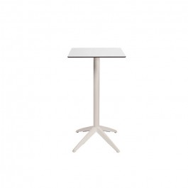 Table Quatro high fix 60x60cm CHR