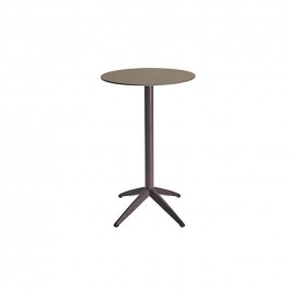Table Quatro high fix Ø70cm - Ezpeleta CHR extérieur