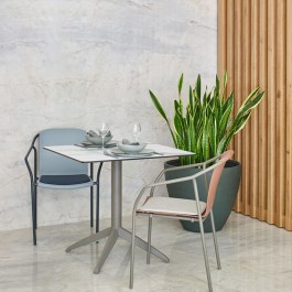 Table Quatro fold 70x70cm - Ezpeleta CHR restaurant