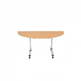 Table Basculante demi-lune 160x80cm