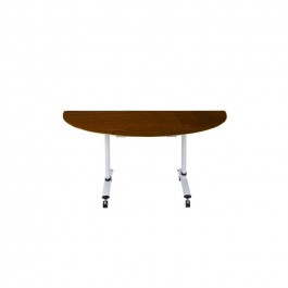 Table Basculante demi-lune 160x80cm