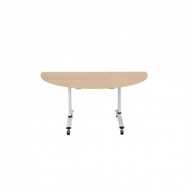 Table Basculante demi-lune 160x80cm