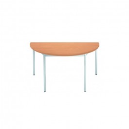 Table Fix demi-lune ⌀120cm