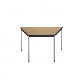 Table modulaire confort trapézoïdale 140x70x70cm