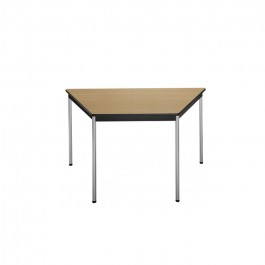 Table modulaire confort trapézoïdale 140x70x70cm