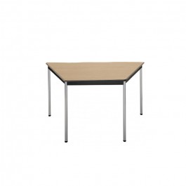 Table modulaire confort trapézoïdale 140x70x70cm