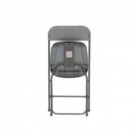 chaises Alex  - ZOWN-Maxchief, gris clair, plastique, solide, polyéthylène HDPE pur, recyclable