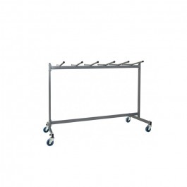 Chariot Liam trolley ZOWN-Maxchief 175x79xh124cm En acier peint gris. , résistante. Poids : 26.23kg