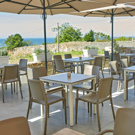 Fauteuil empilable Hall - terrasse restaurant