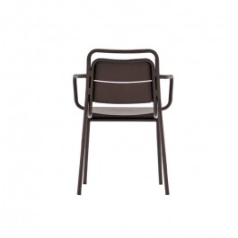 Fauteuil empilable Alma New Classic en acier - ZOWN-Maxchief