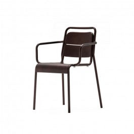 Fauteuil empilable Alma New Classic en acier - ZOWN-Maxchief