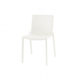 Chaise empilable Beekat blanc