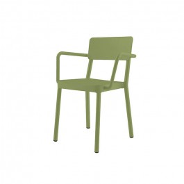 Fauteuil empilable Lisboa Vert