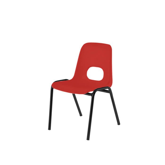 Chaise empilable Bologne enfant M2 piètement noir H34cm Chaise empilable Bologne enfant M2 piètement noir H34cm