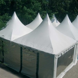 Pagode complète 5x5 m Homologuée BVCTS