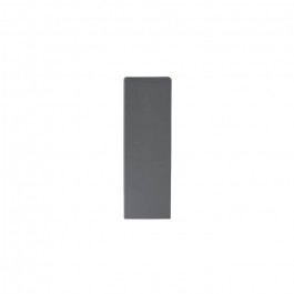 Banc valise 180 cm gris foncé, plastique, résistante, solide, polyéthylène HDPE, pur recyclable, table 4 personnes