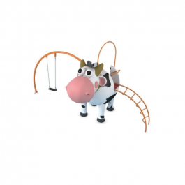 Jeu multiactivités animaux vache